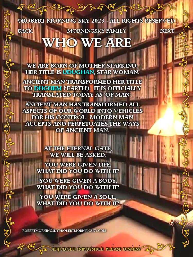 AT THE ETERNAL GATE, 
WE WILL BE ASKED:  

YOU WERE GIVEN LIFE, 
WHAT DID YOU DO WITH IT?

YOU WERE GIVEN A BODY, 
WHAT DID YOU DO WITH IT?

YOU WERE GIVEN A SOUL, 
WHAT DID YOU DO WITH IT?




